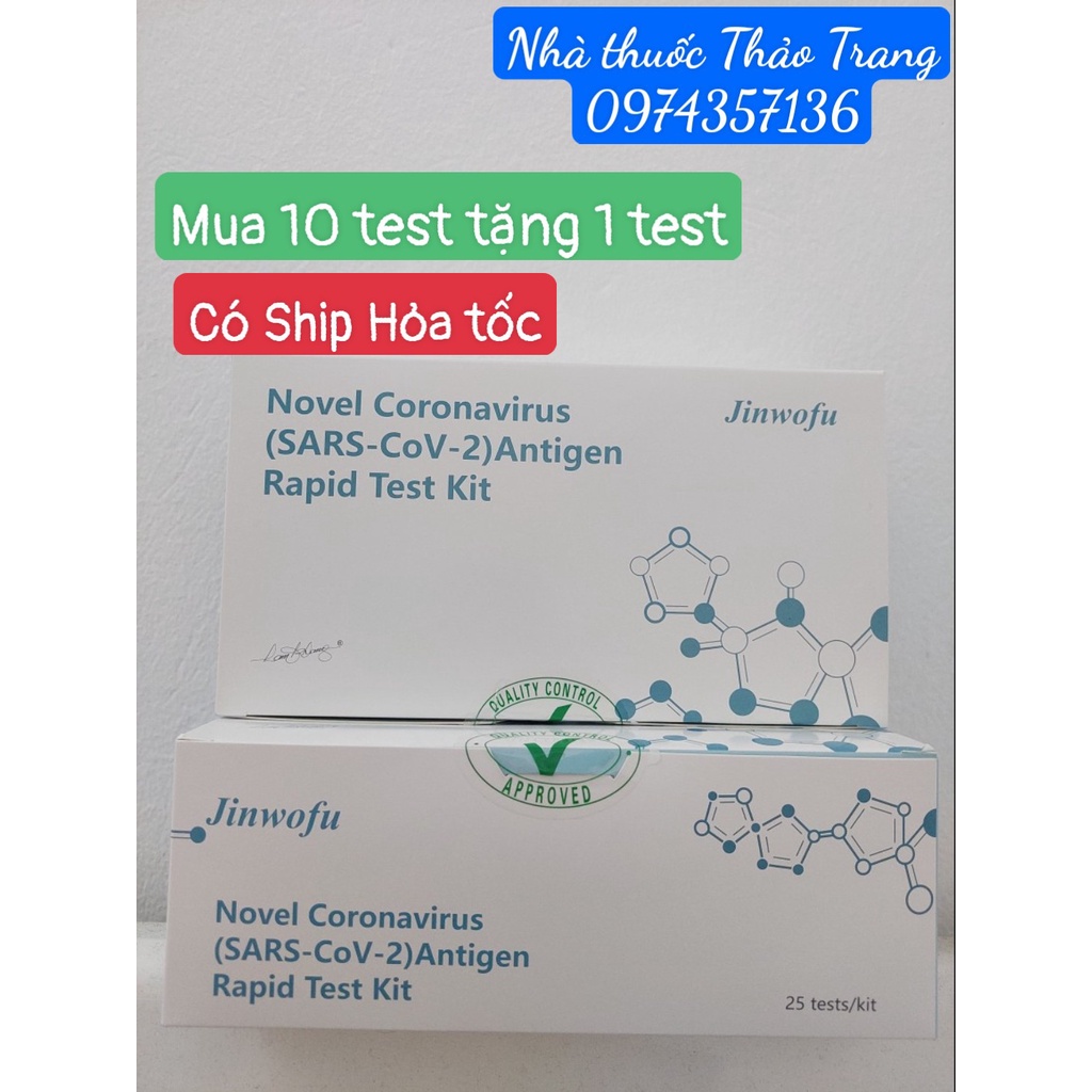 Bộ kit test nhanh COVID 19 chính xác, được BYT cấp phép, đạt chất lượng