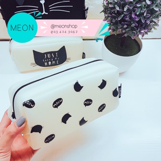 Bóp đựng viết Meow Size Lớn silicon