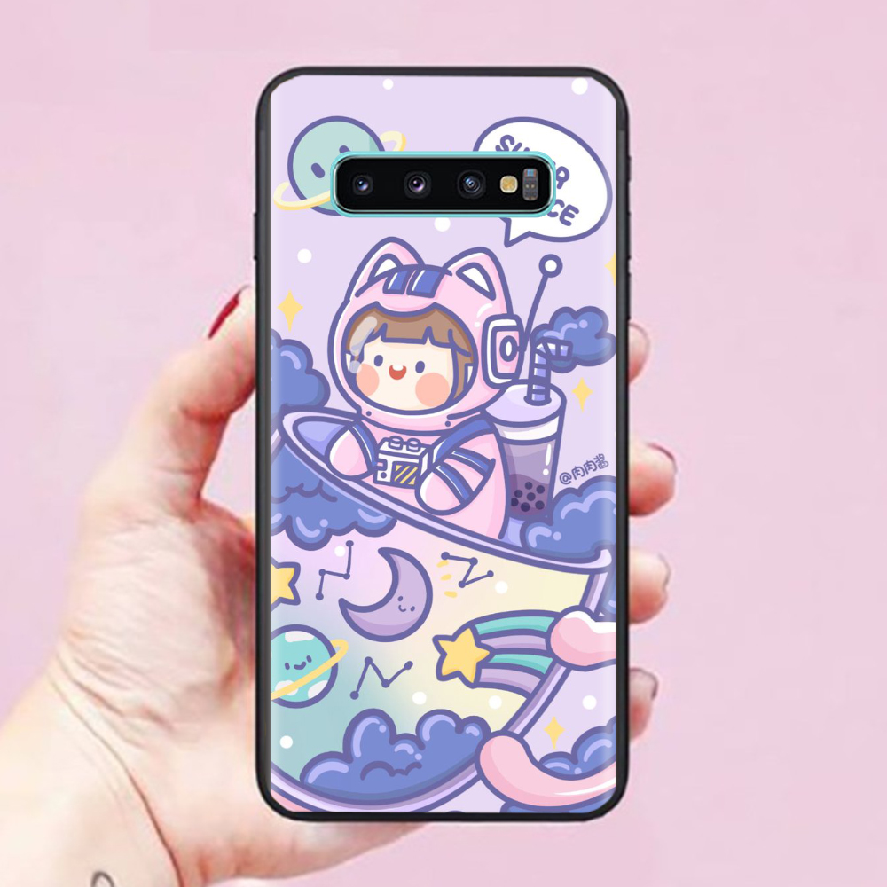 Ốp lưng Samsung Galaxy S10 Plus / S10 / S9 Plus / S9 / S8 Plus / S8 / S7 Edge Baby Cute 01