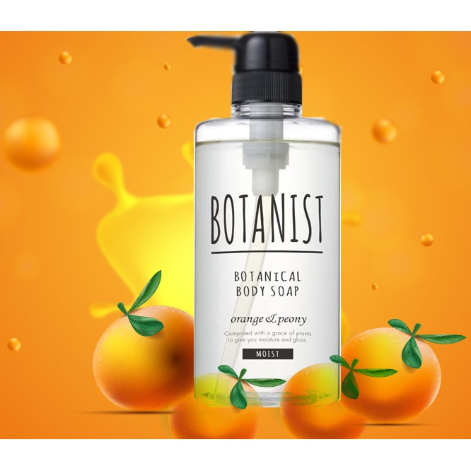 Sữa tắm Botanist Botanical Body soap  490ML REFILL ORANGE AND PEONY