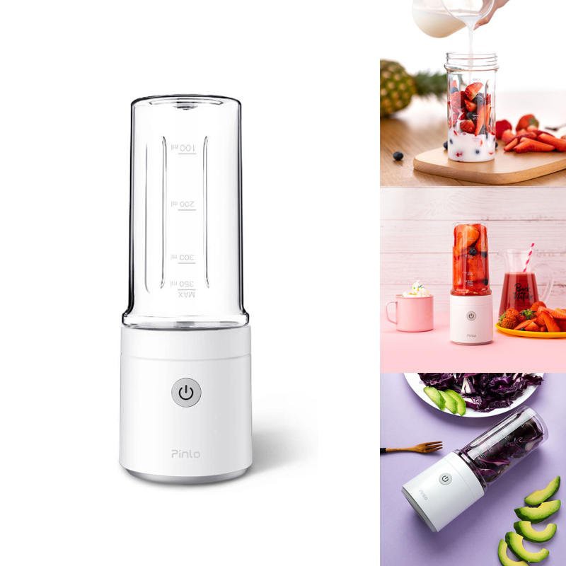 Máy xay Sinh Tố Thông Minh XIAOMI Pinlo hand juice machine 350ml - Hàng Chính Hãng