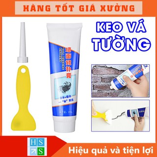 Tuýp Keo vá tường đa năng 250g - Keo vá tường thông minh vá vết nứt tường, trầy xước, bong tróc, sạch vết bẩn - HS Shop