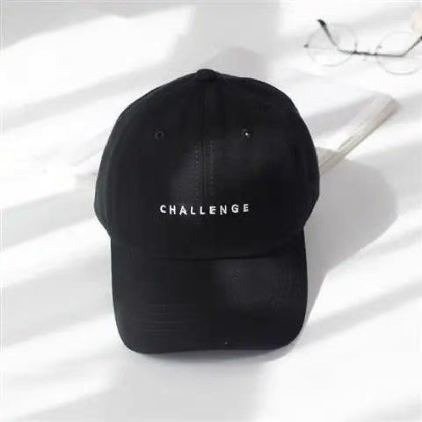 Mũ lưỡi trai nam nữ thêu chữ Challenge form unisex nhiều màu - MK05
