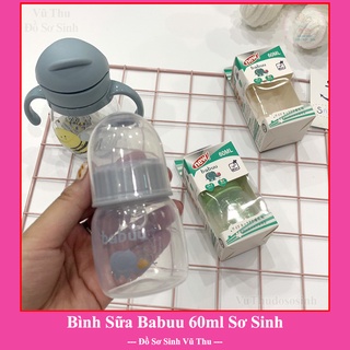 Bình sữa cho bé sơ sinh babuu 60ml