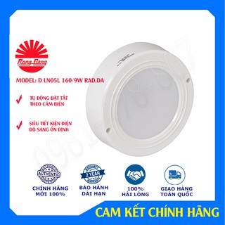 Đèn ốp trần, đèn ốp trần cảm biến chuyển động D LN05L 160/9W Rạng Đông, bảo hành 2 năm