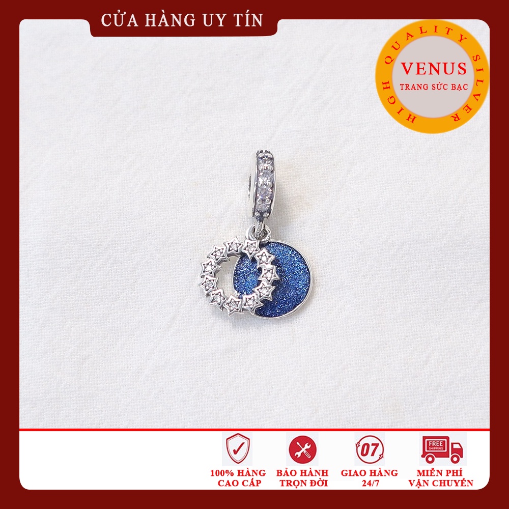 [Charm bạc 925 cao cấp] Charm treo hình nguyệt quế- Mã sản phẩm VENUSNQ