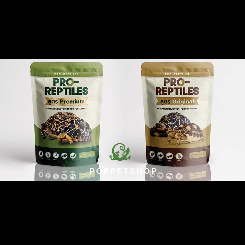 Thức Ăn Rùa Cạn Pro-Reptile 1kg  Rùa cạn Rùa châu phi, da báo, chân đỏ, ấn độ, núi vàng