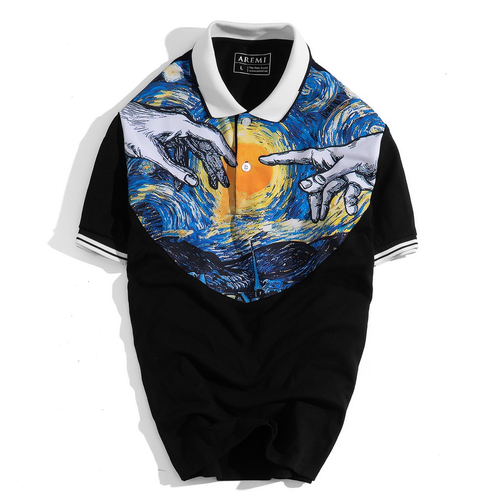 Áo Polo Nam FEAN GOD 4D ,thun cao cấp from chuẩn, thiết kế phong cách sang trọng  AREMI ARPL107