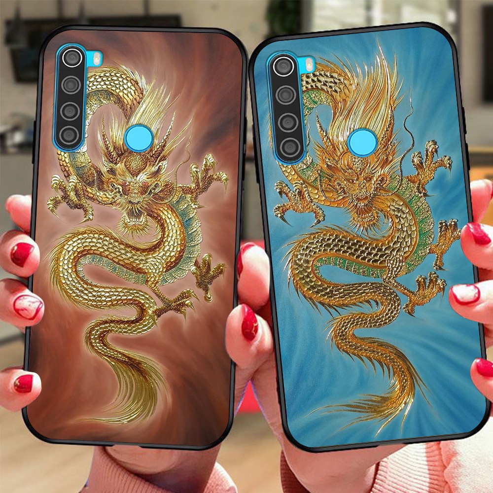 Ốp lưng điện thoại xiaomi redmi note 8 / note 8 pro bộ hình bọ cạp rồng phong cách nam