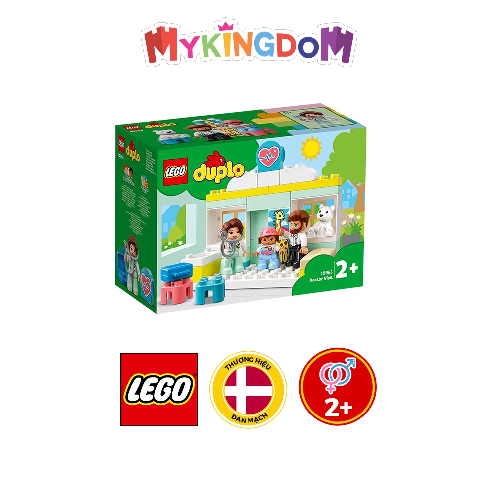 Đồ Chơi LEGO Duplo Phòng Khám Bác Sĩ 10968 (34 chi tiết)