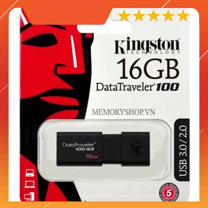 XẢ KHO - BÁN VỐN XẢ KHO -  USB KINGSTON 3.0 16GB CHÍNH HÃNG BTC01 KJGHFUROT9578 | BigBuy360 - bigbuy360.vn