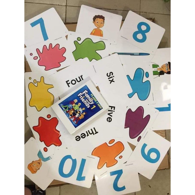 flashcard Family and friends 1 LV4