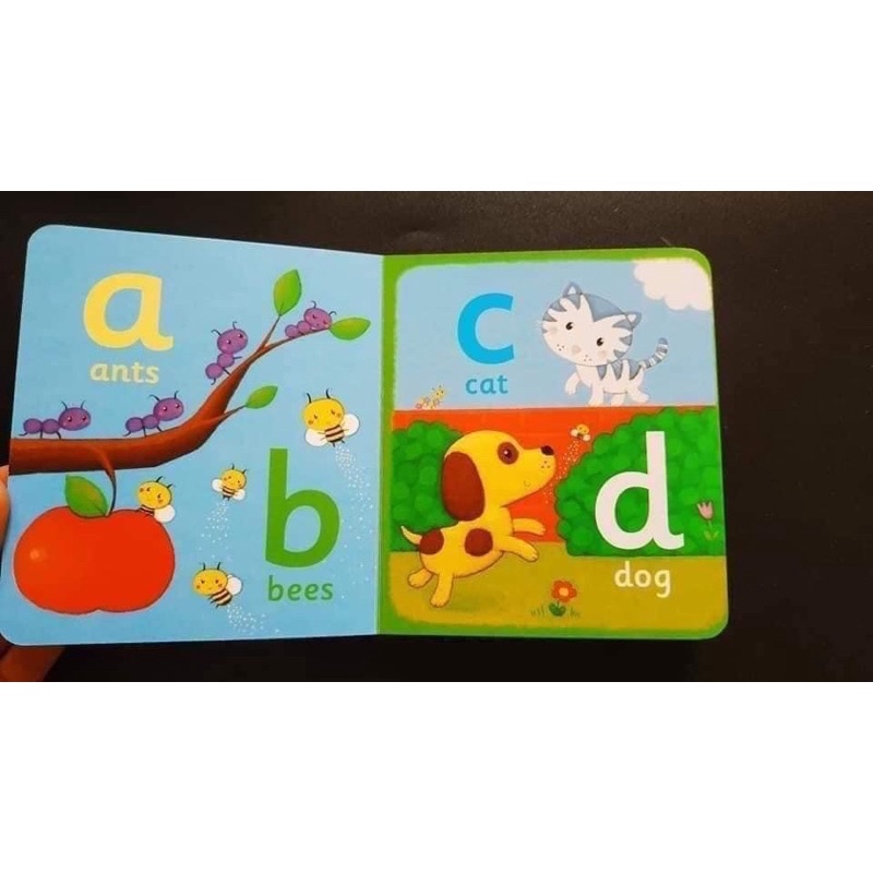 Bộ nhập original - Usborne Very First Words 10c bìa cứng siêu đẹp