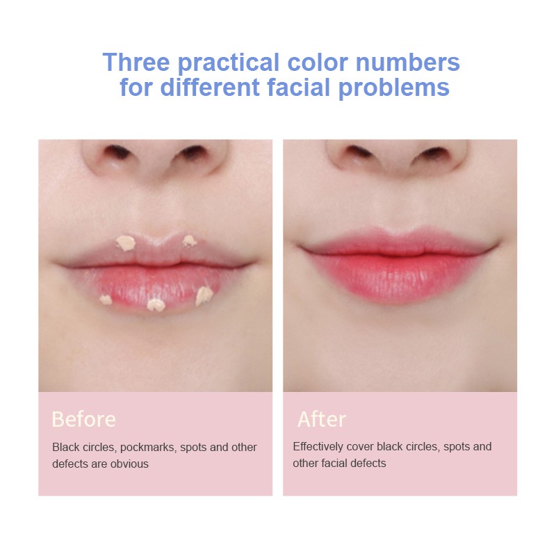 [Hàng mới về] Kem Che Khuyết Điểm Kissbeauty Lâu Trôi Che Phủ Tàn Nhang Mụn Và Quầng Thâm Hiệu Quả | BigBuy360 - bigbuy360.vn
