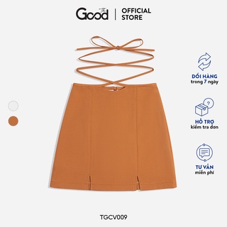 Chân Váy Dáng Chữ A Bổ Mảnh Đan Dây The Good/Knit Skirt