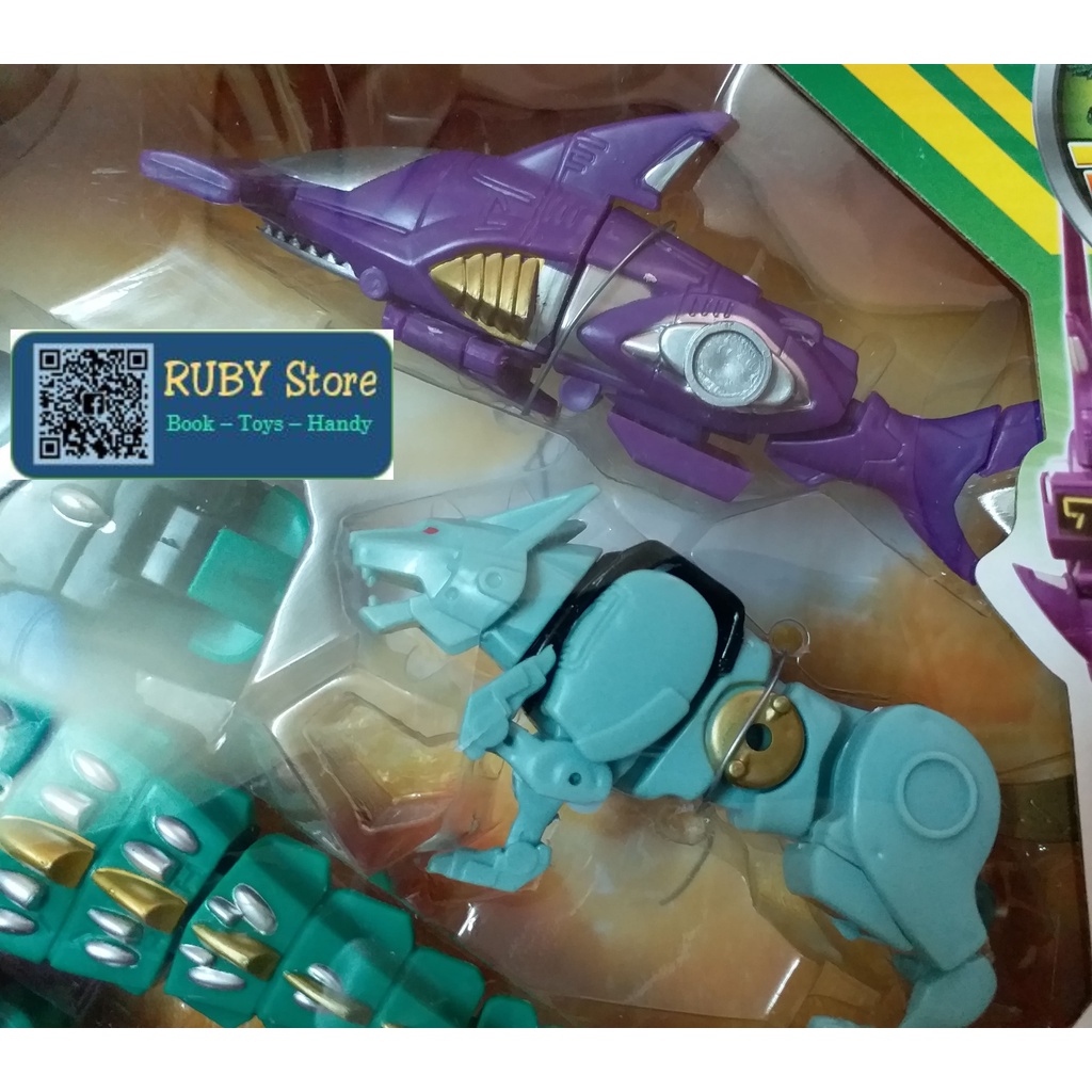 HỘP LỚN CÁ SẤU BIẾN HÌNH SIÊU NHÂN GAO