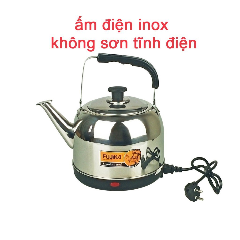 [BH12 tháng]Ấm Điện Đun Nước Siêu Tốc Inox và phun sơn(chọn phân loại) 4L/5L, có chế độ giữ ấm, đun siêu nhanh