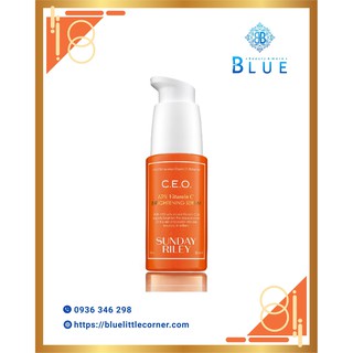 Serum sáng da Sunday Riley C.E.O. 15% Vitamin C Brightening Serum