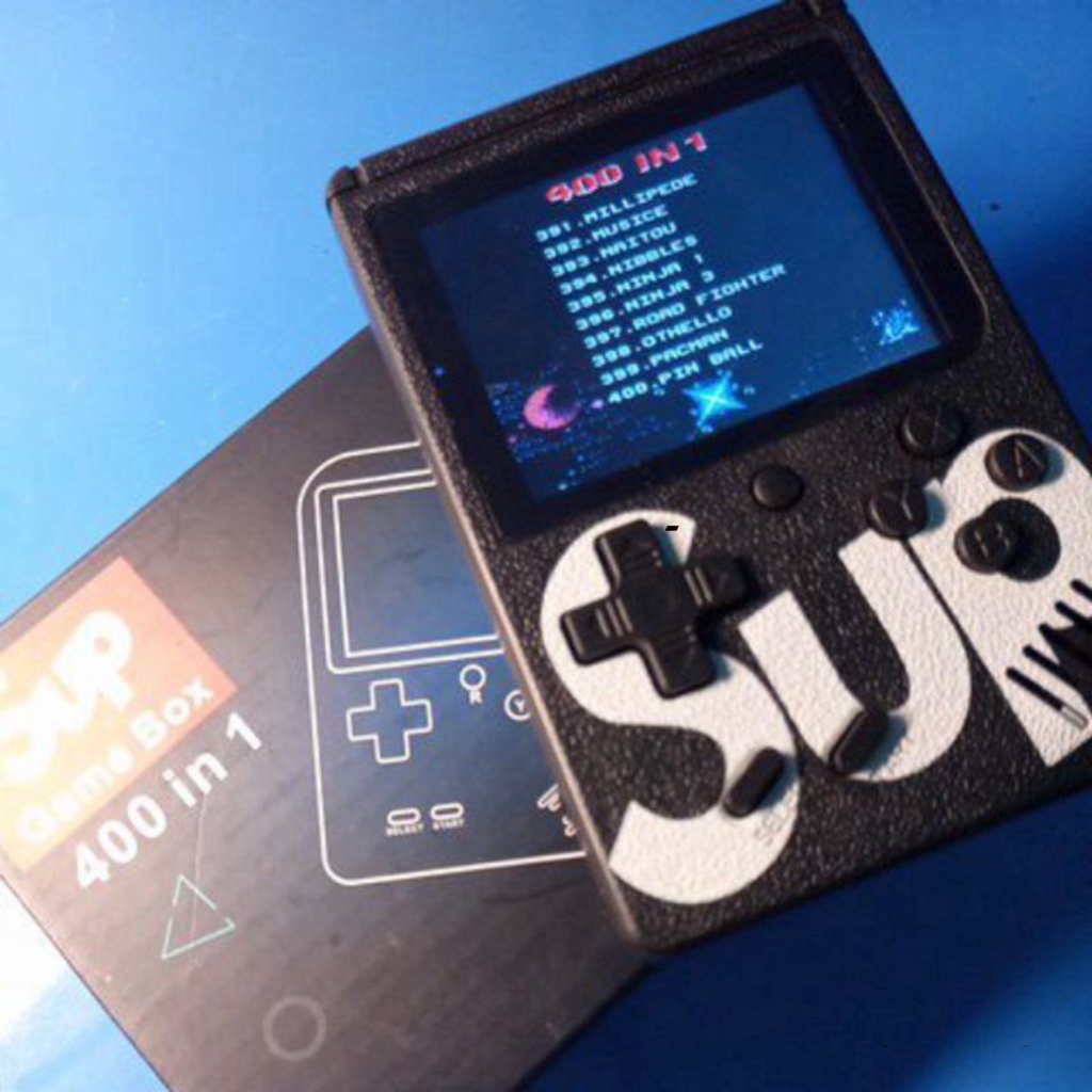 máy chơi game cầm tay (sup game Box 400 in 1)