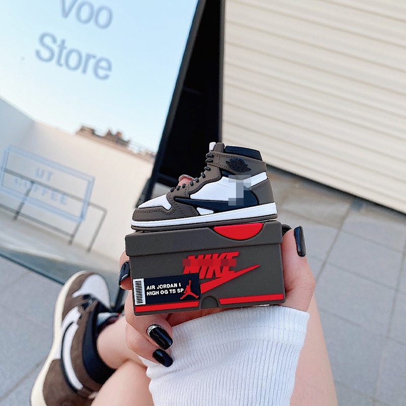 Vỏ Bảo Vệ Hộp Sạc Tai Nghe AirPods3 AirPods3 Họa Tiết Giày Co-Branded 2021 Độc Đáo Dễ Thương Ốp