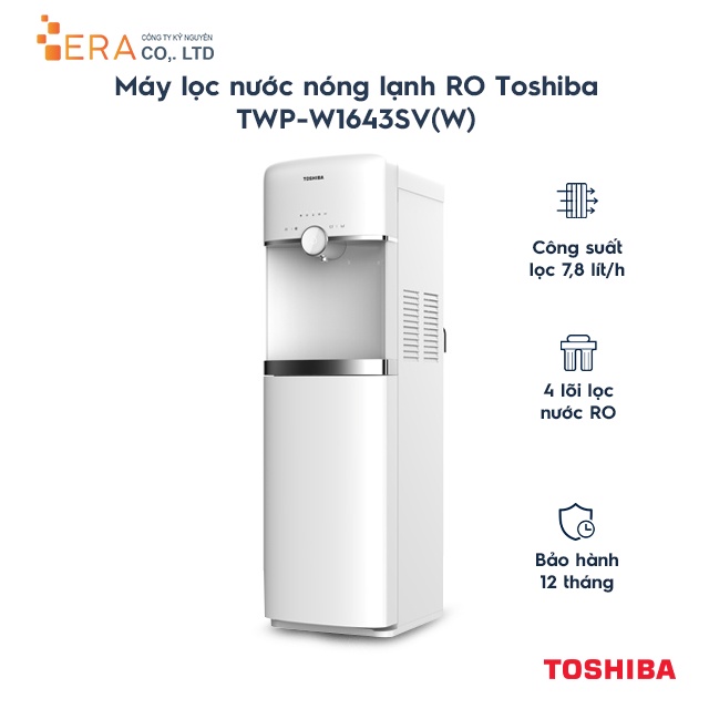 Máy lọc nước nóng lạnh RO Toshiba TWP-W1643SV(W)