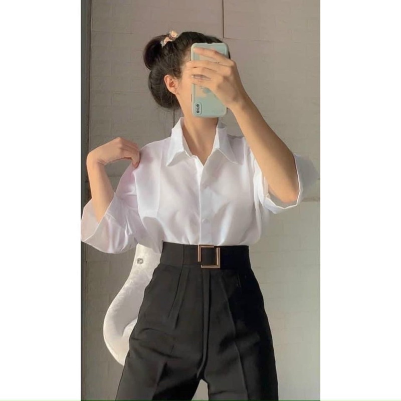 Quần tây lưng cao