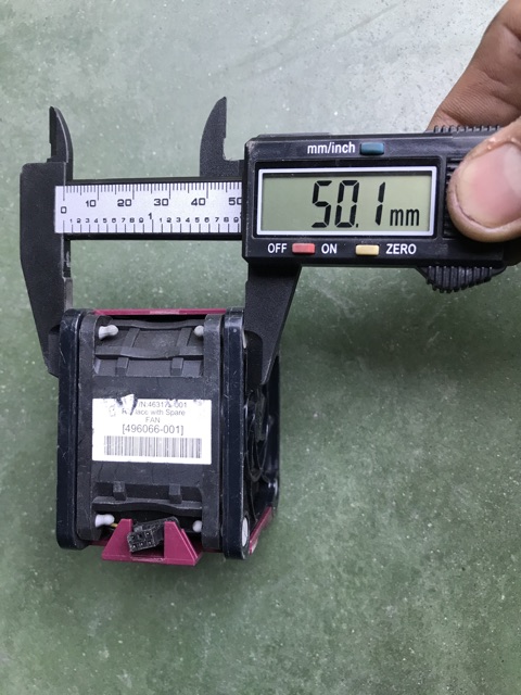 Quạt máy chủ dell delta , nidec ultraflo 12v 3.3A và 2.45A , vuông 6cm