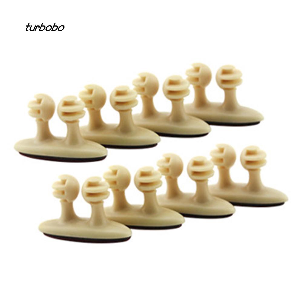 Set 8 Kẹp Cố Định Dây Cáp Xe Hơi