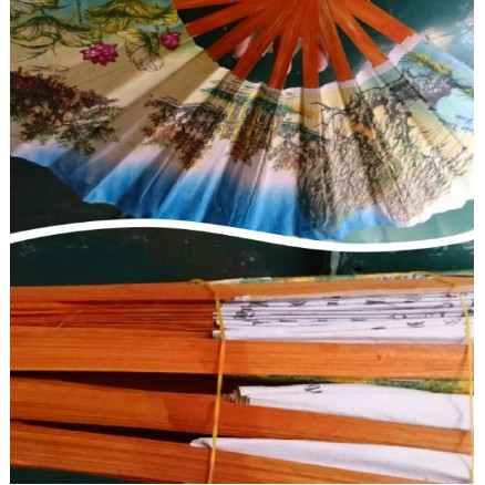 Combo quạt giấy 10 chiếc