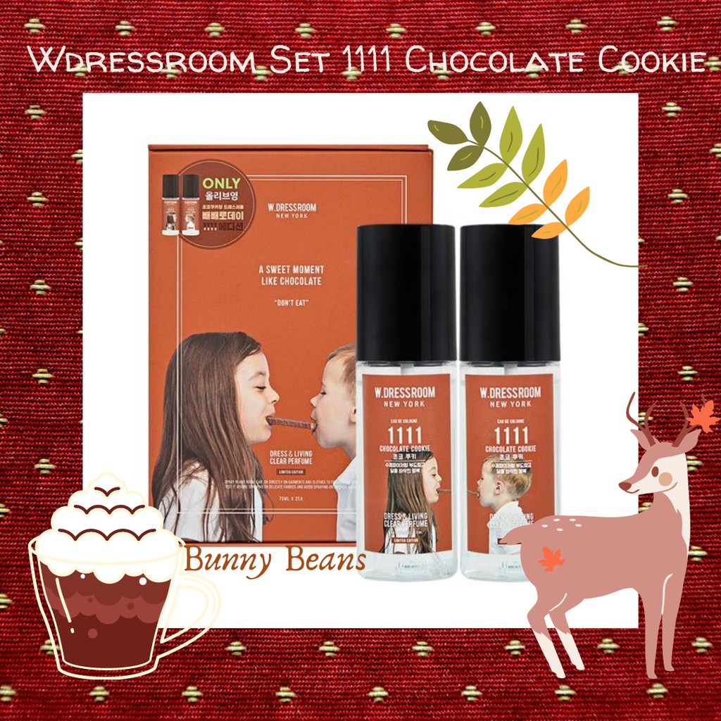 Bộ nước hoa đôi Wdressroom Chocolate Cookie hương socola ngọt ngào (2 chai x 70ml) | BigBuy360 - bigbuy360.vn