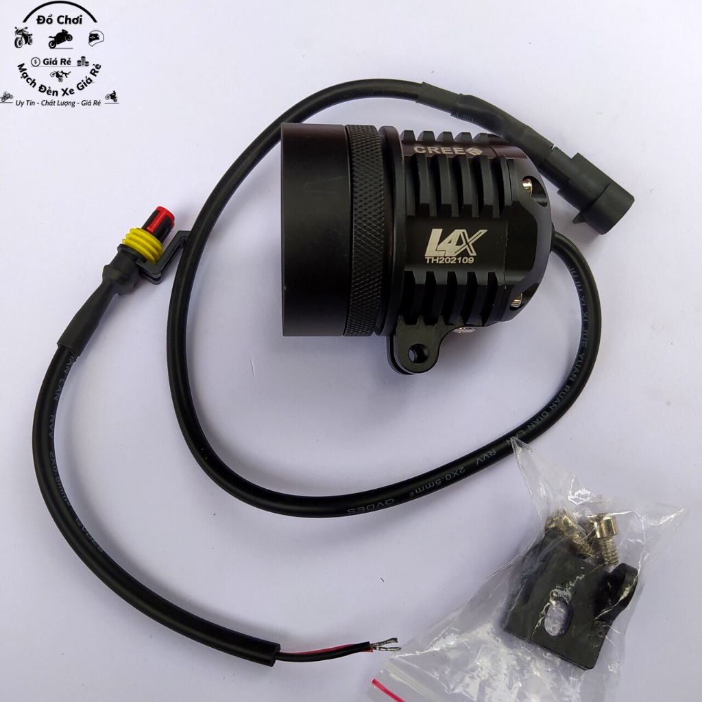 Đèn trợ sáng l4x siêu sáng cao cấp bi cầu mini giá rẻ ảnh thật