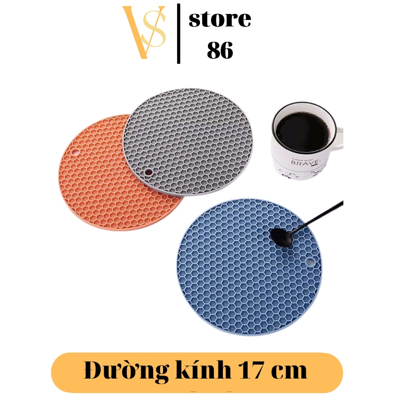 Miếng Lót Nồi Silicon Miếng Lót Nồi Cách Nhiệt Phong Cách Bắc Âu, Tiện ích, Cực HOT