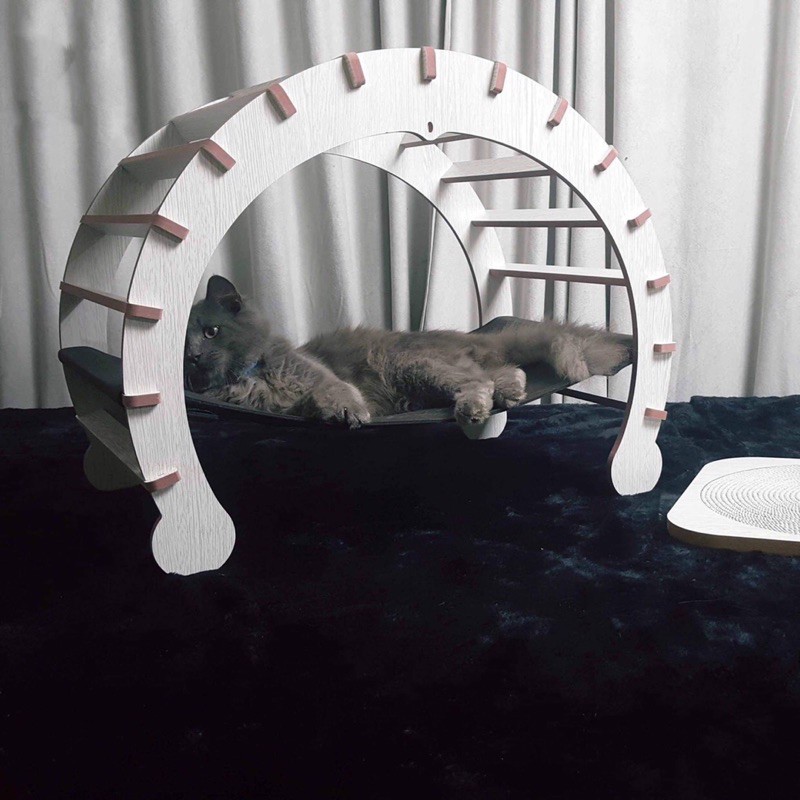 [Mã PET50K giảm Giảm 10% - Tối đa 50K đơn từ 250K] võng móng ngựa cho mèo