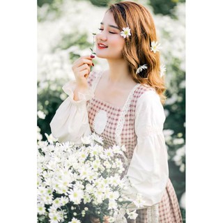 Set Váy Retro Vintage Ảnh Thật ( có sẵn)
