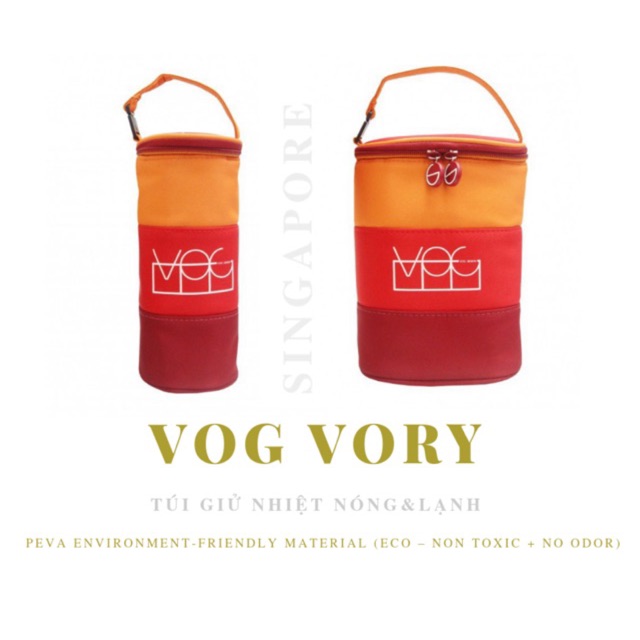 Túi ủ giữ ấm / lạnh bình sữa / nước Vog-Vory™ insulator bag Lucky Baby