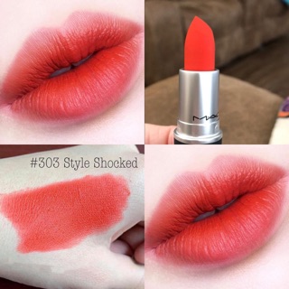 Son Mac Power Kiss Lipstick 303 Style Shocked