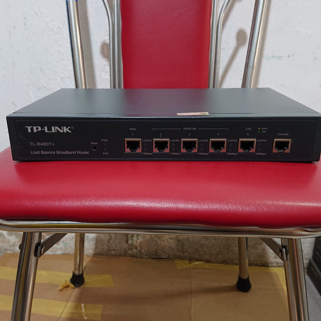 Router cân bằng tải băng thông rộng Tplink TL-R480T+ đẹp