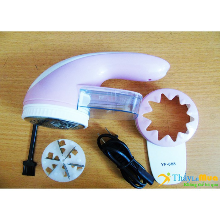 Máy cắt lông xù sạc pin tiện lợi