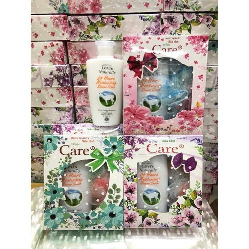 Sữa tắm Dê White Care + Tặng Bông Tắm