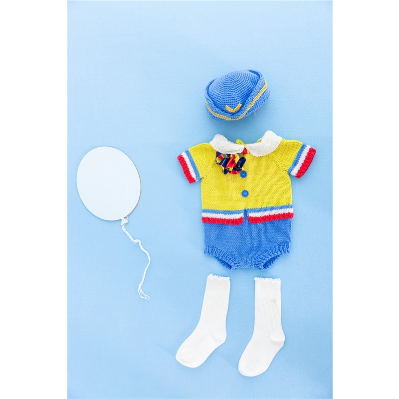 Bộ quần áo len cao cấp để chụp ảnh cho bé 6-12 tháng