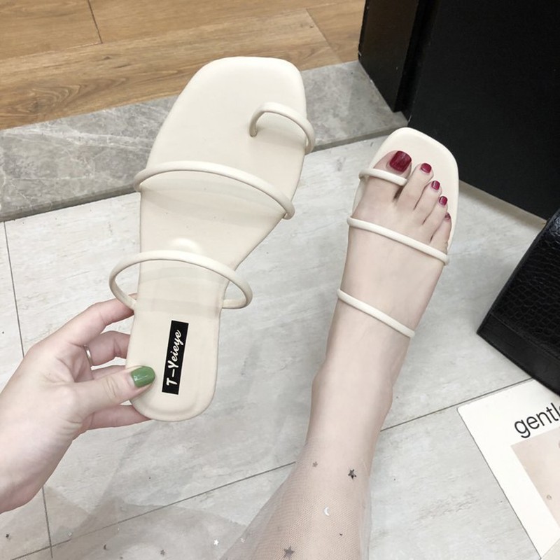 Dép Nữ Xỏ Ngón Thời Trang Hàn Quốc Xinh Xắn
