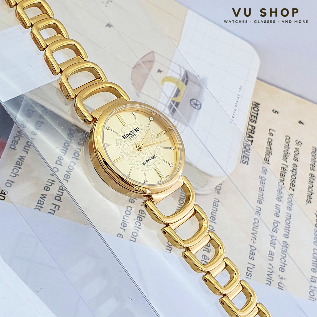 Đồng hồ nữ Sunrise 9997SA Lắc tay Chính hãng
