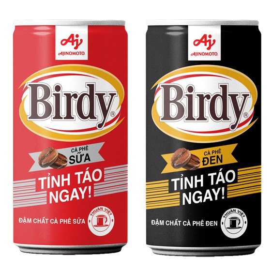 Cà Phê Đen Birdy Lon