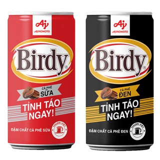 Cà Phê Đen Birdy Lon
