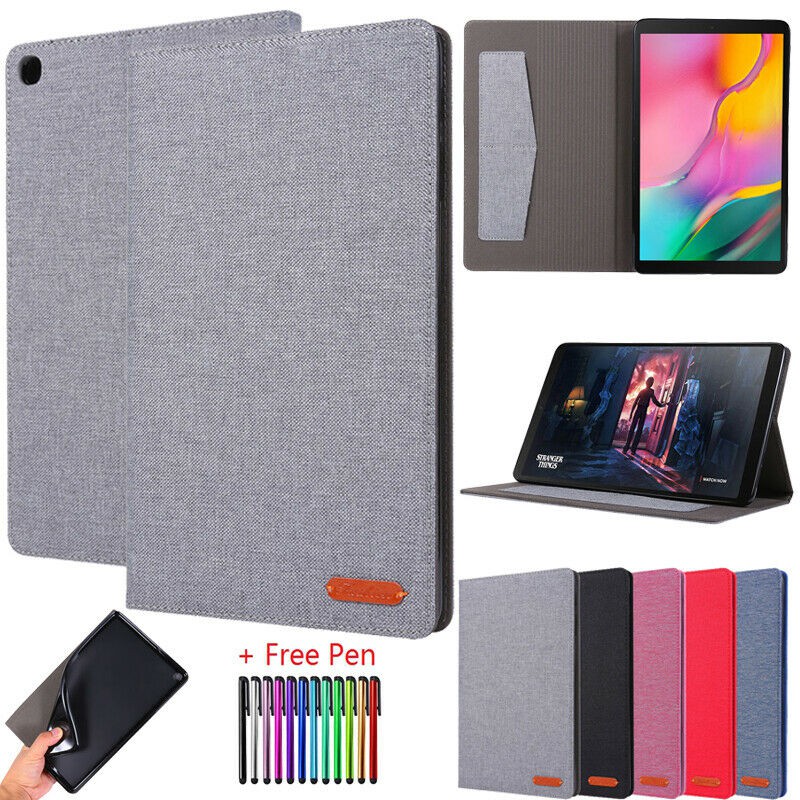Bao da bảo vệ chống sốc có đế nắp lật từ tính cho Samsung Galaxy Tab A 10.1 2019 T510 T515