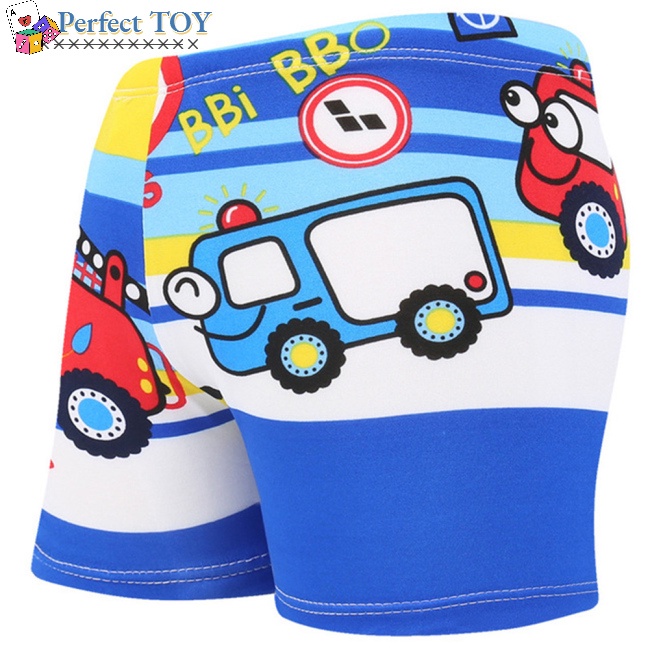 Quần Bơi Boxer In Họa Tiết Hoạt Hình Cho Bé Trai