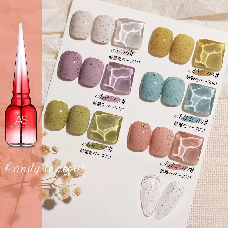Top cát gel As chai đỏ 15ml chính hãng