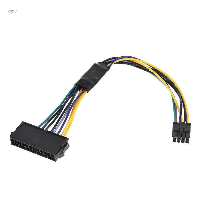 Dây Cáp Chuyển Đổi Nguồn Atx 24p Sang 8p Cho Dell 24pin To 8pin Optiplex 3020 7020 9020