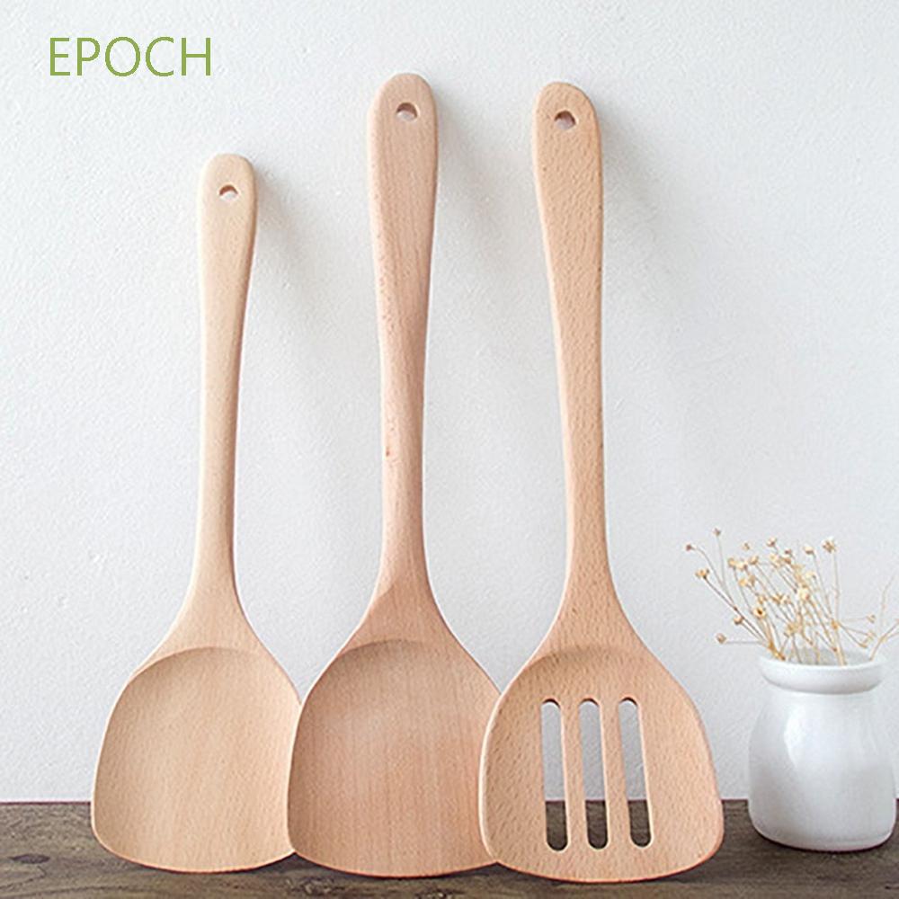 EPOCH Xẻng Nấu Ăn Bằng Gỗ 30 / 35cm