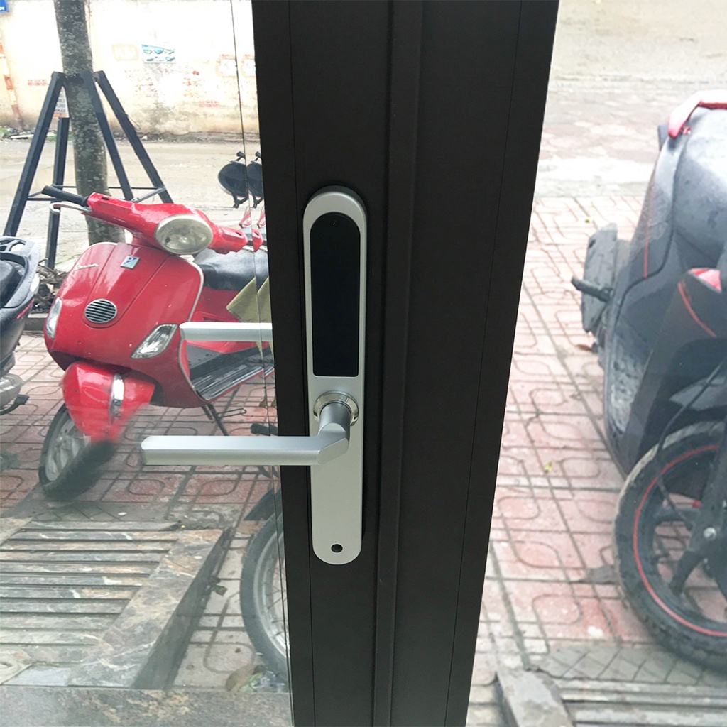 Khóa cửa vân tay thông minh Hilock HL-8500 vân tay, mật mã, thẻ từ và chìa cơ